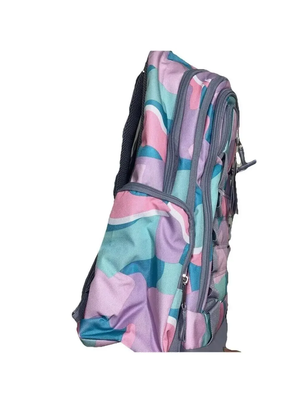 Eastsport Unisex Expandable Team Recycled Backpack, Abstract Joy Outdoor Camping